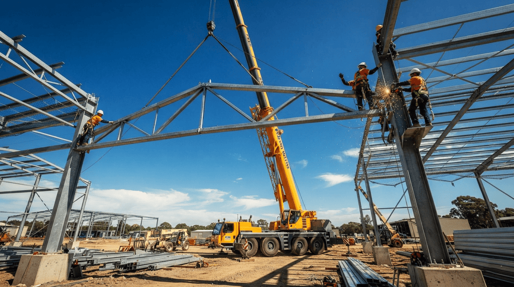 Warehouse Construction Process