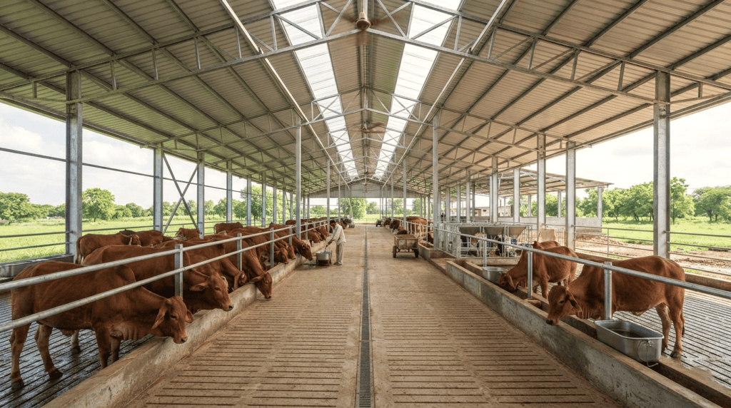 Dairy Farm Sheds